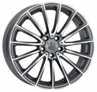 Mak Komet W8 R18 PCD5x112 ET33 DIA66.6 gun metal mirror